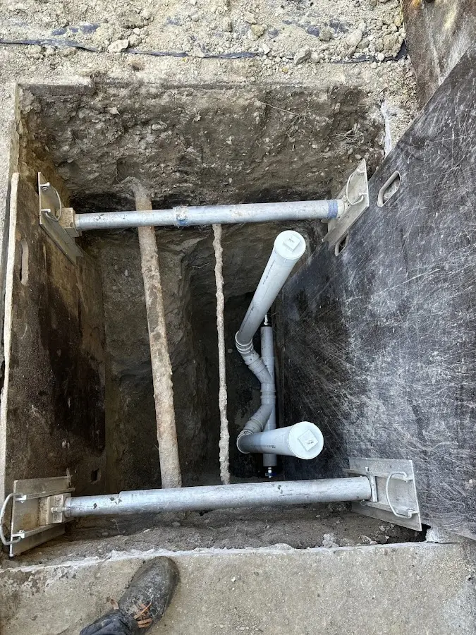 Experienced plumber completing Gas Line Repair work in Hales Corners